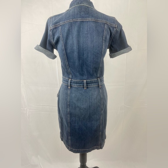 Current Elliot Denim Trucker Dress. Sold Out. Nordstrom Exclusive. Size 1 - Picture 4 of 7